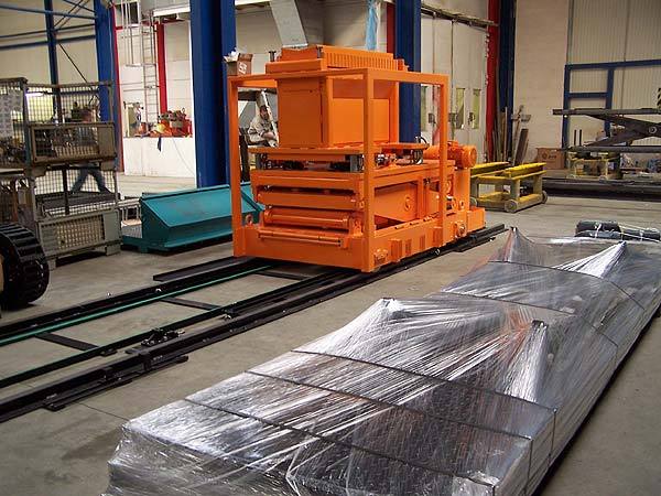 25 tonne coil car for steel stockholders and cut to length lines running on tracks
