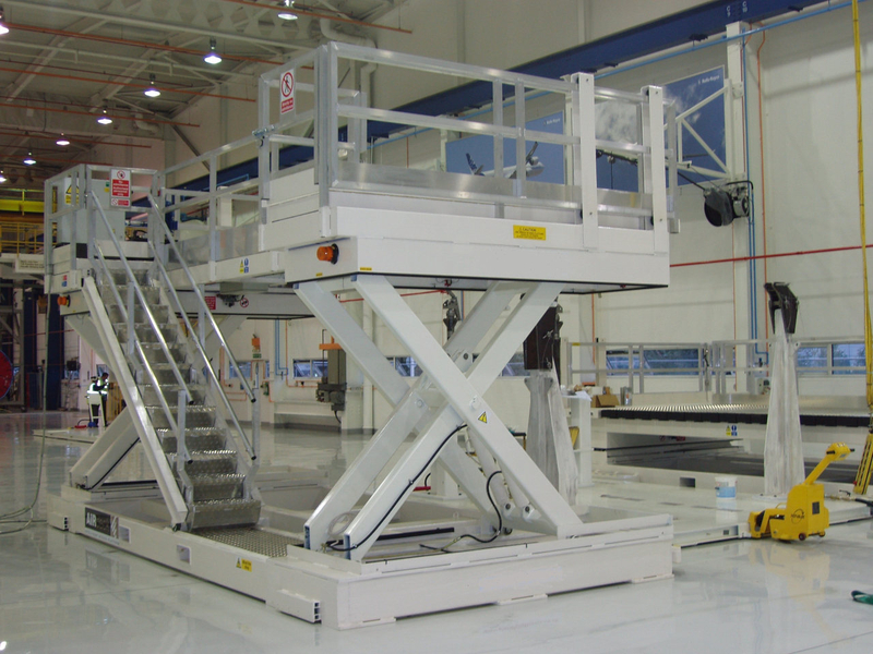 Aero Engine production lift tables