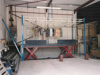 Double horizontal scissor dock lift