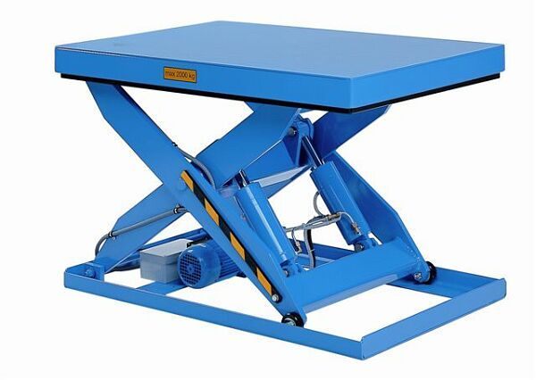 2 tonne capacity single armset scissor lift table (Section 1)