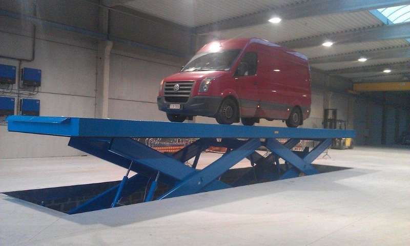 20 tonne low closed vehicle lift (Section 1)