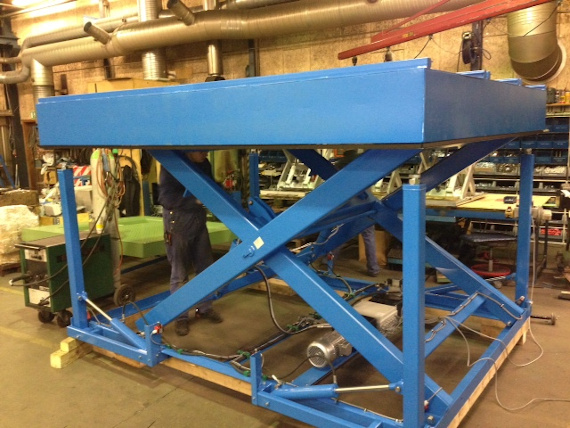 Custom made lift tables (Section 4)