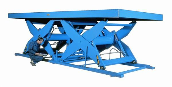 Double horizontal scissor lift platform (Section 1)