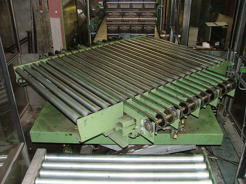 Lift and turn scissor lift (Section 1)