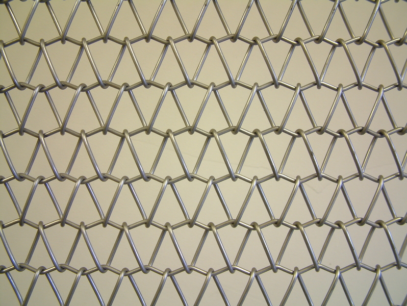 Stainless steel wire mesh safety curtain (Section 1)